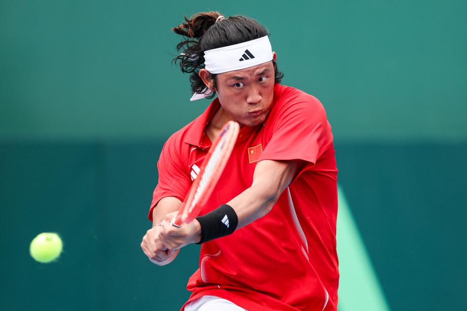 [图]戴维斯杯世界一组附加赛：中国3-1葡萄牙